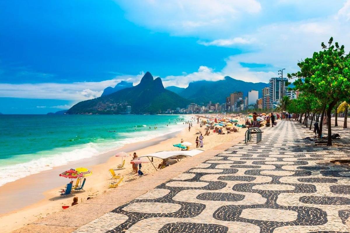 Vista Lateral, Edificio Frente A Praia ริโอเดจาเนโร ภายนอก รูปภาพ