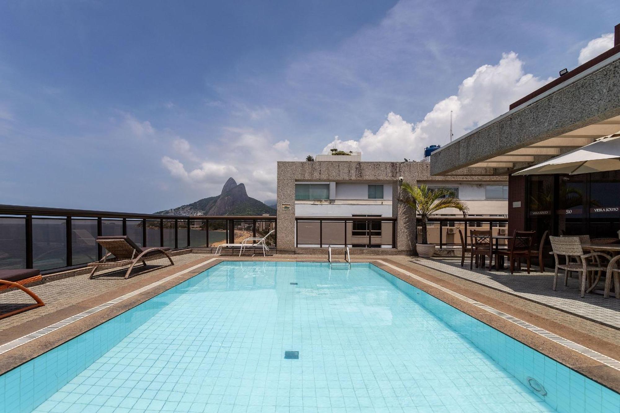Vista Lateral, Edificio Frente A Praia ริโอเดจาเนโร ภายนอก รูปภาพ