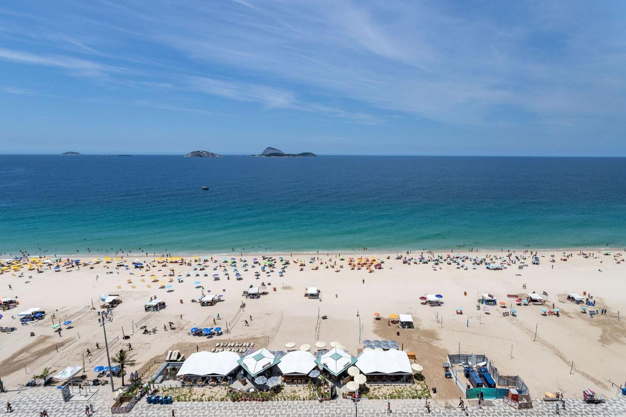 Vista Lateral, Edificio Frente A Praia ริโอเดจาเนโร ภายนอก รูปภาพ